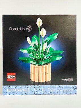 LEGO 11504 Botanicals Peace Lily Flower Building Set NIB New in Hand